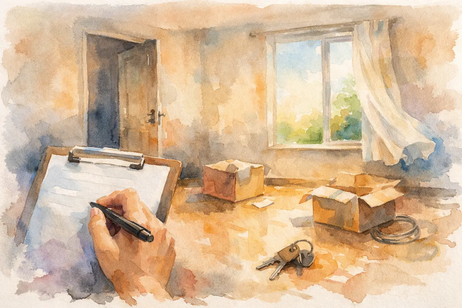 How to Evidence Tenant Departure Properly